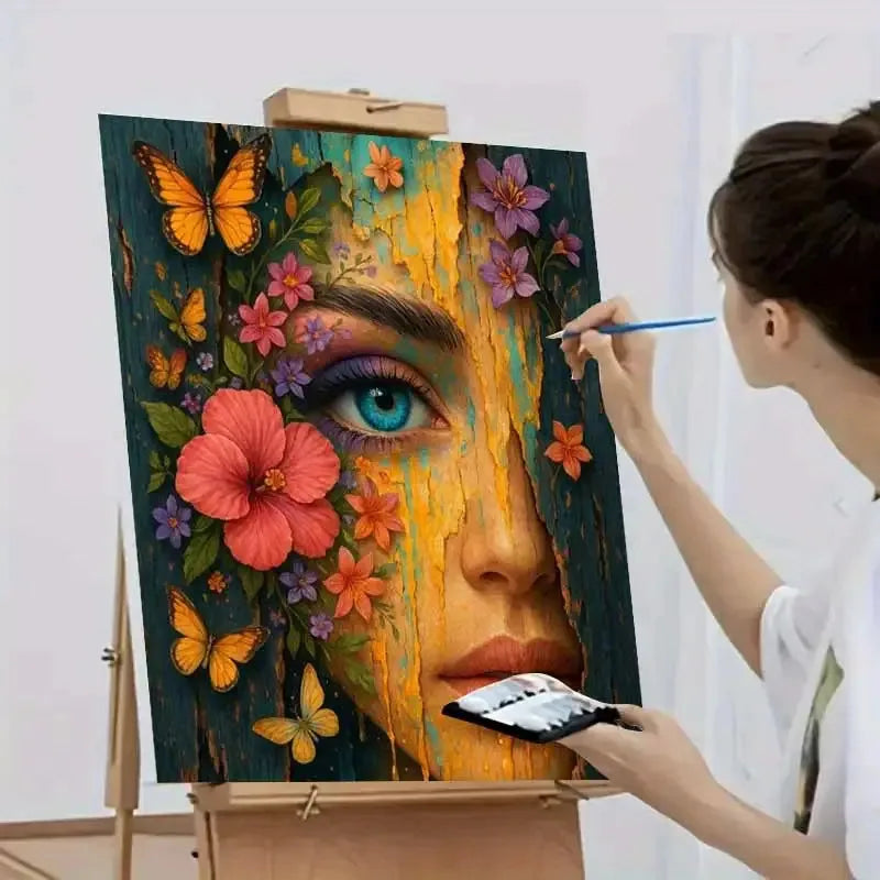 Painted Gaze Paint by Numbers Kit