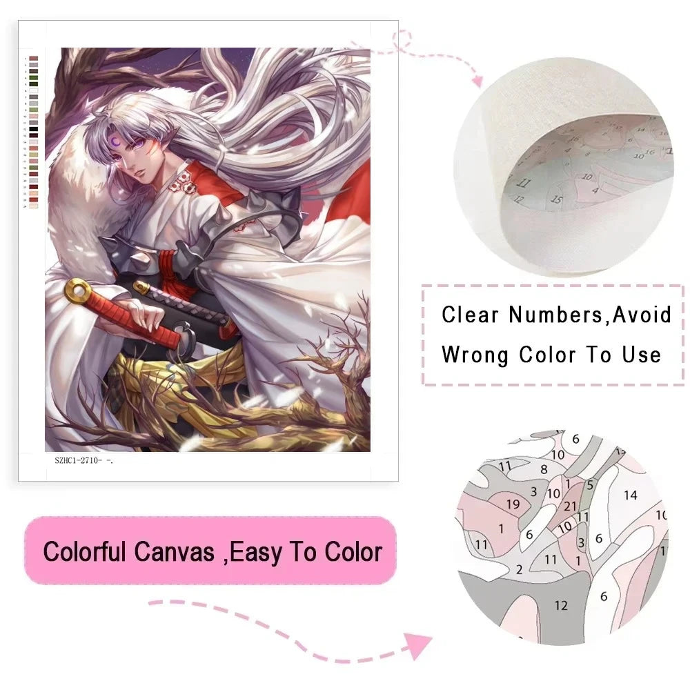Moon Prince Paint by Numbers Kit