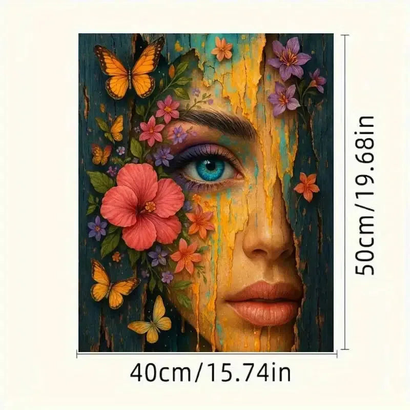 Painted Gaze Paint by Numbers Kit