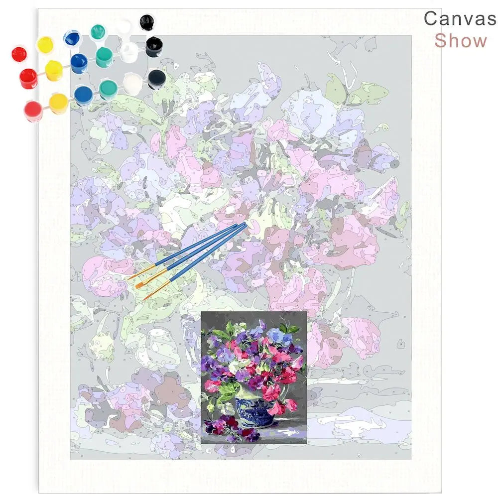 Summer Meadow Paint by Numbers Kit
