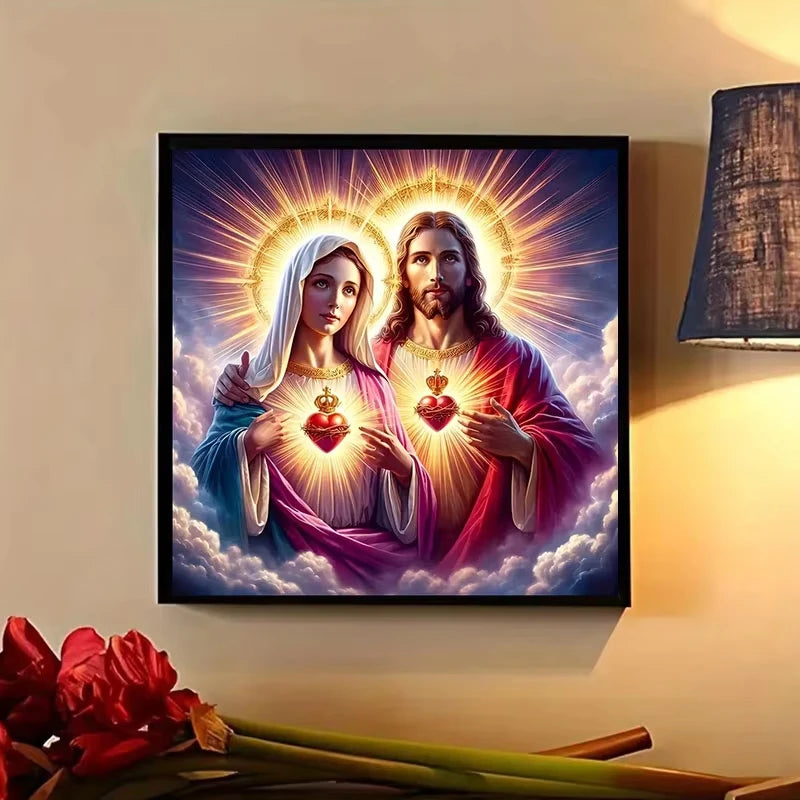Sacred Hearts Paint by Numbers Kit