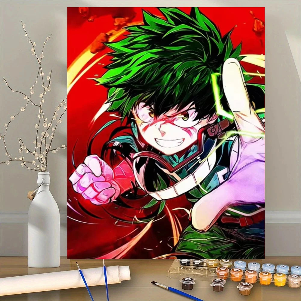 Hero Neon Paint by Numbers Kit