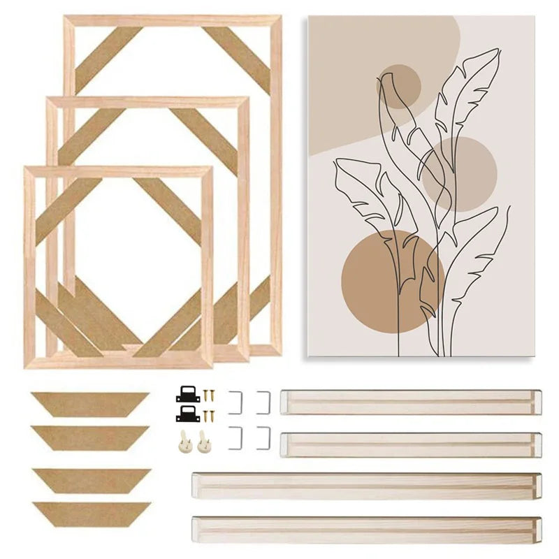 DIY Wooden Canvas Stretcher Frame