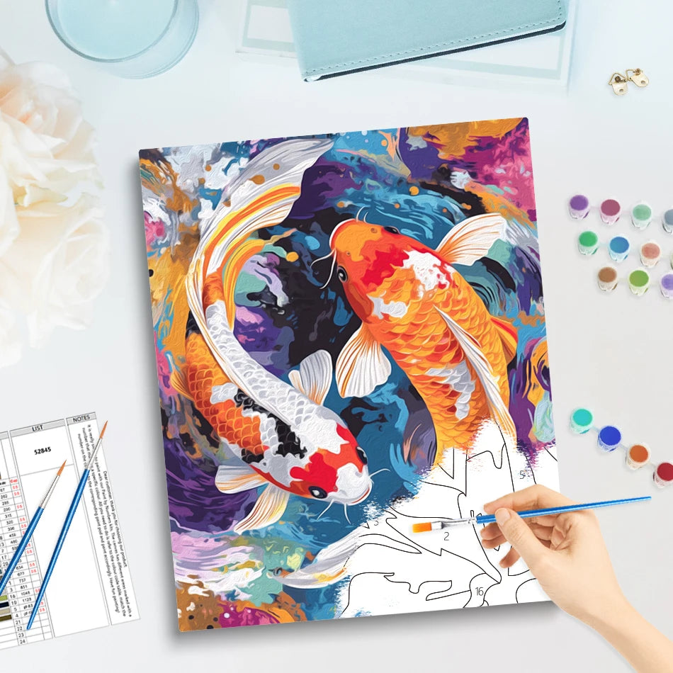 Moonlit Moth Paint by Numbers Kit