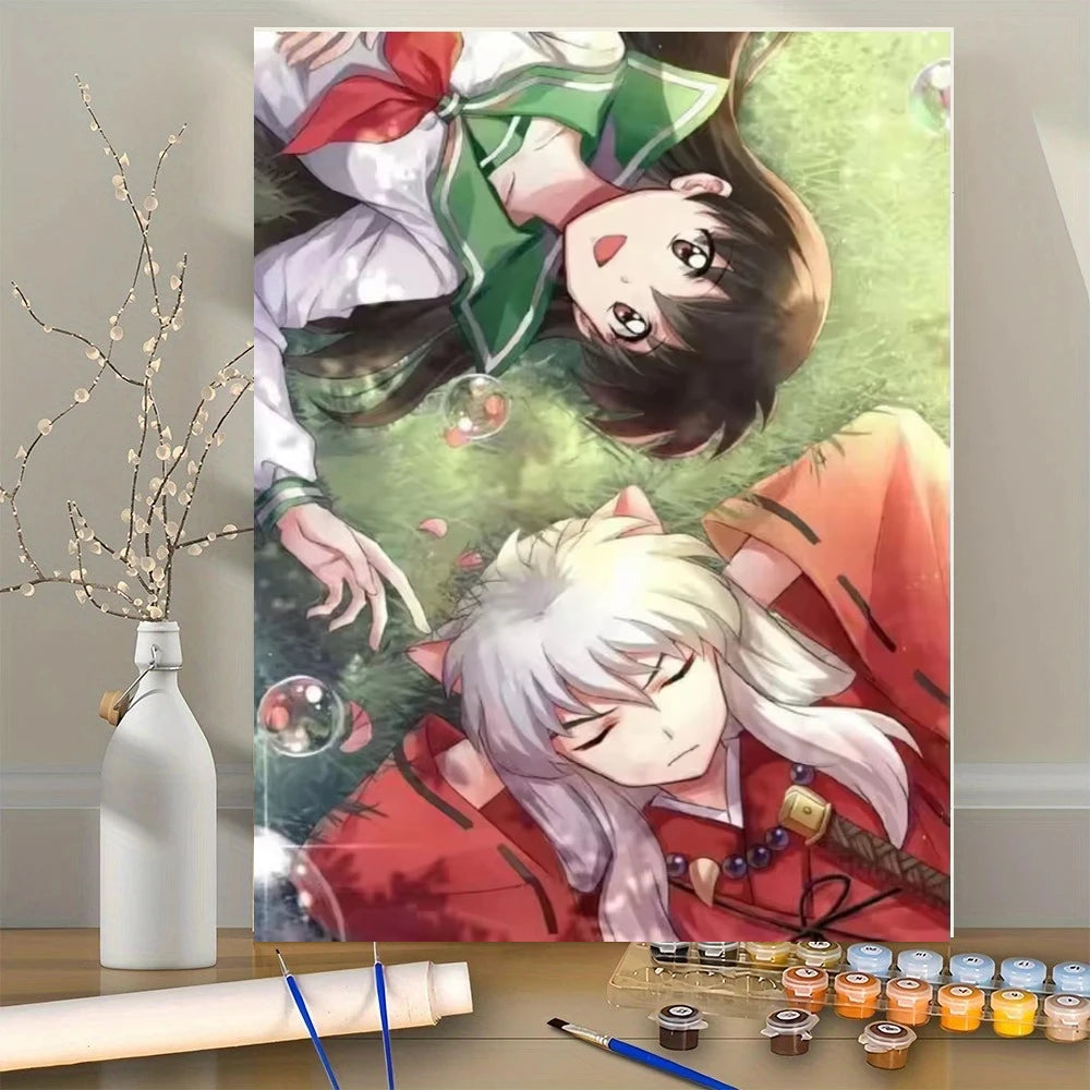 Anime Movie Poster Paint by Numbers Kit