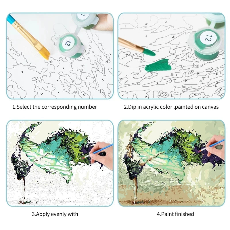 Luna Fairy Paint by Numbers Kit