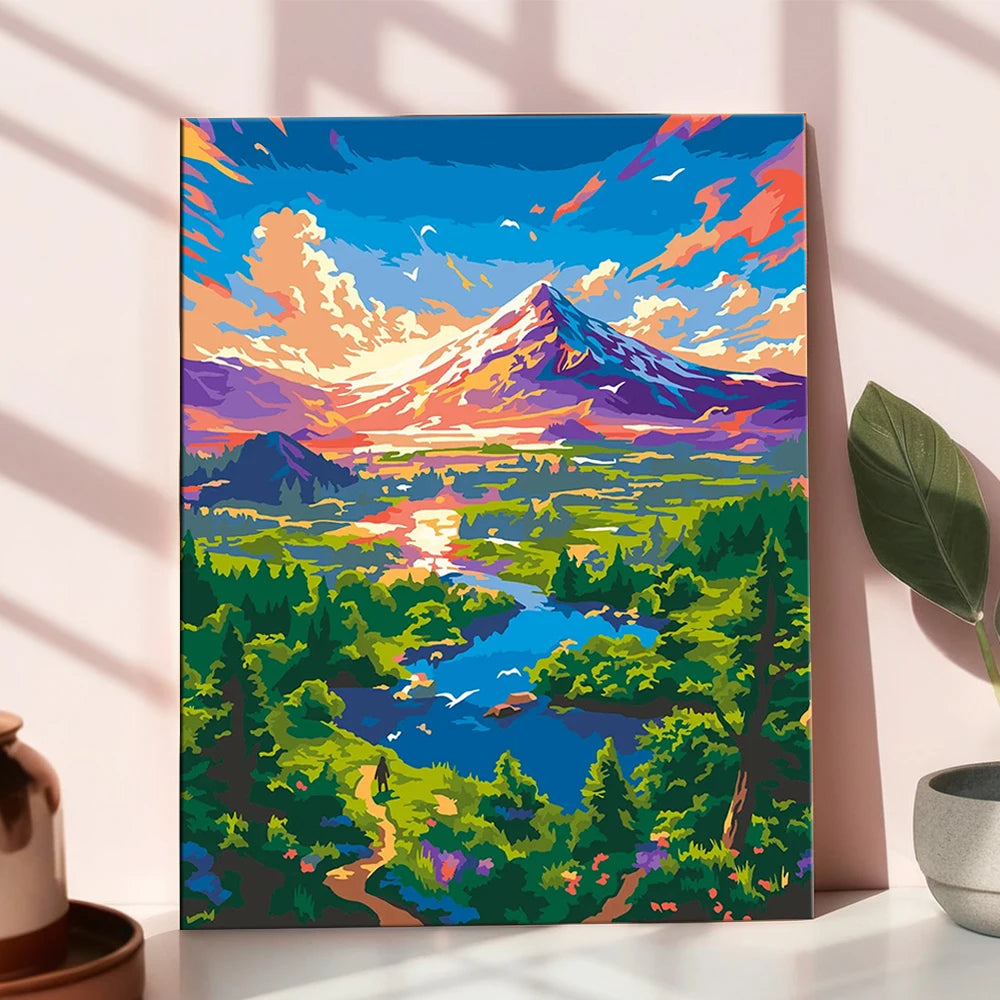 Fuji Valley Paint by Numbers Kit