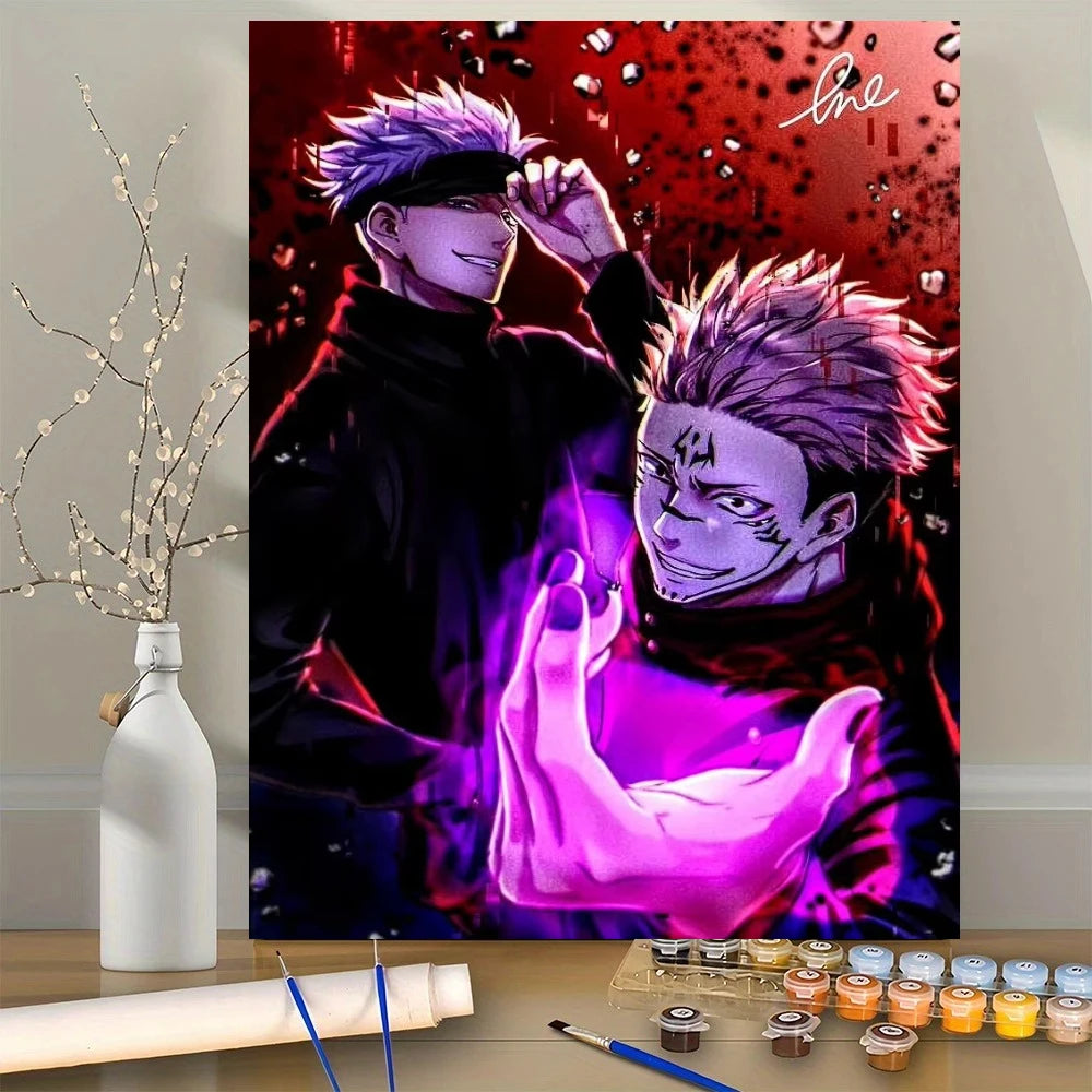 Sorcerer Lightning Paint by Numbers Kit