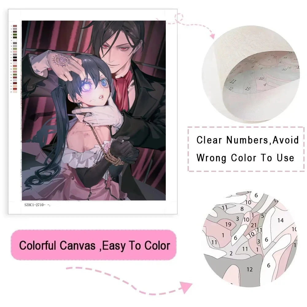 Butler Duo Paint by Numbers Kit