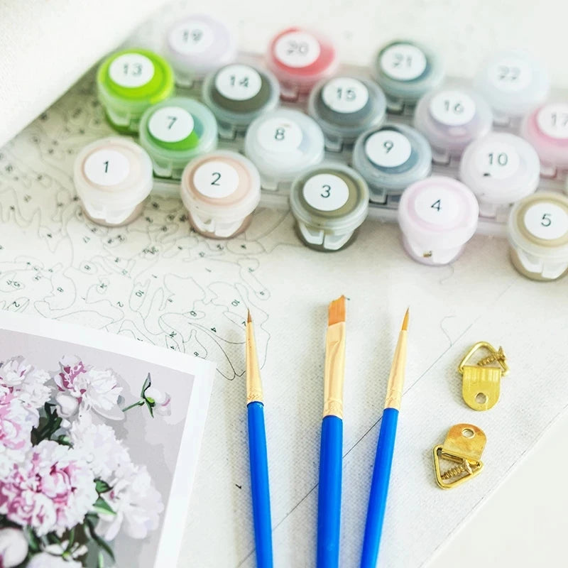 Pink Dream Forest Paint by Numbers Kit