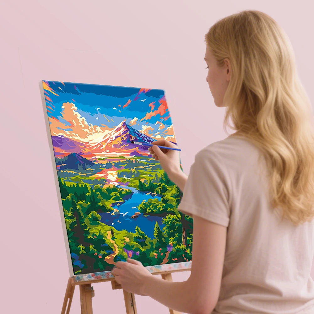 Fuji Valley Paint by Numbers Kit