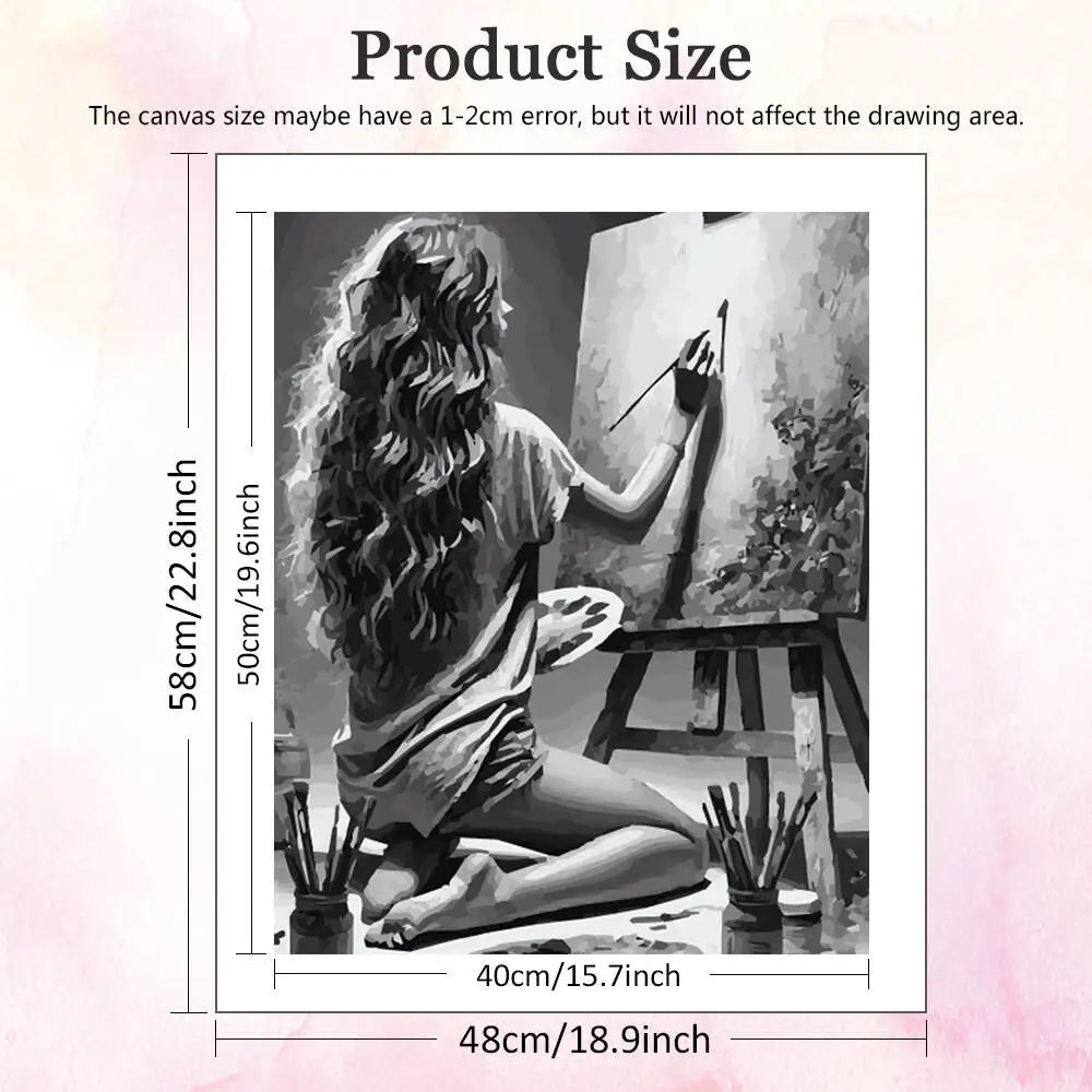 The Artist Paint by Numbers Kit