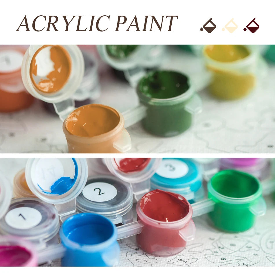 Ave Maria Roses Paint by Numbers Kit