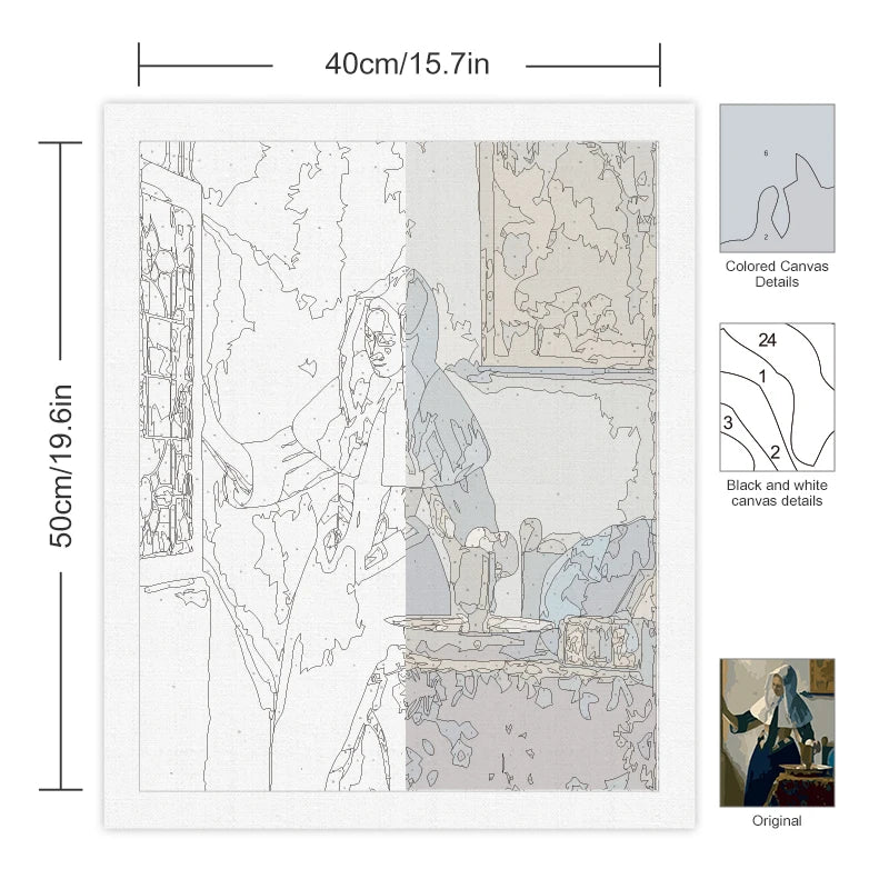 Matisse Interior Paint by Numbers Kit