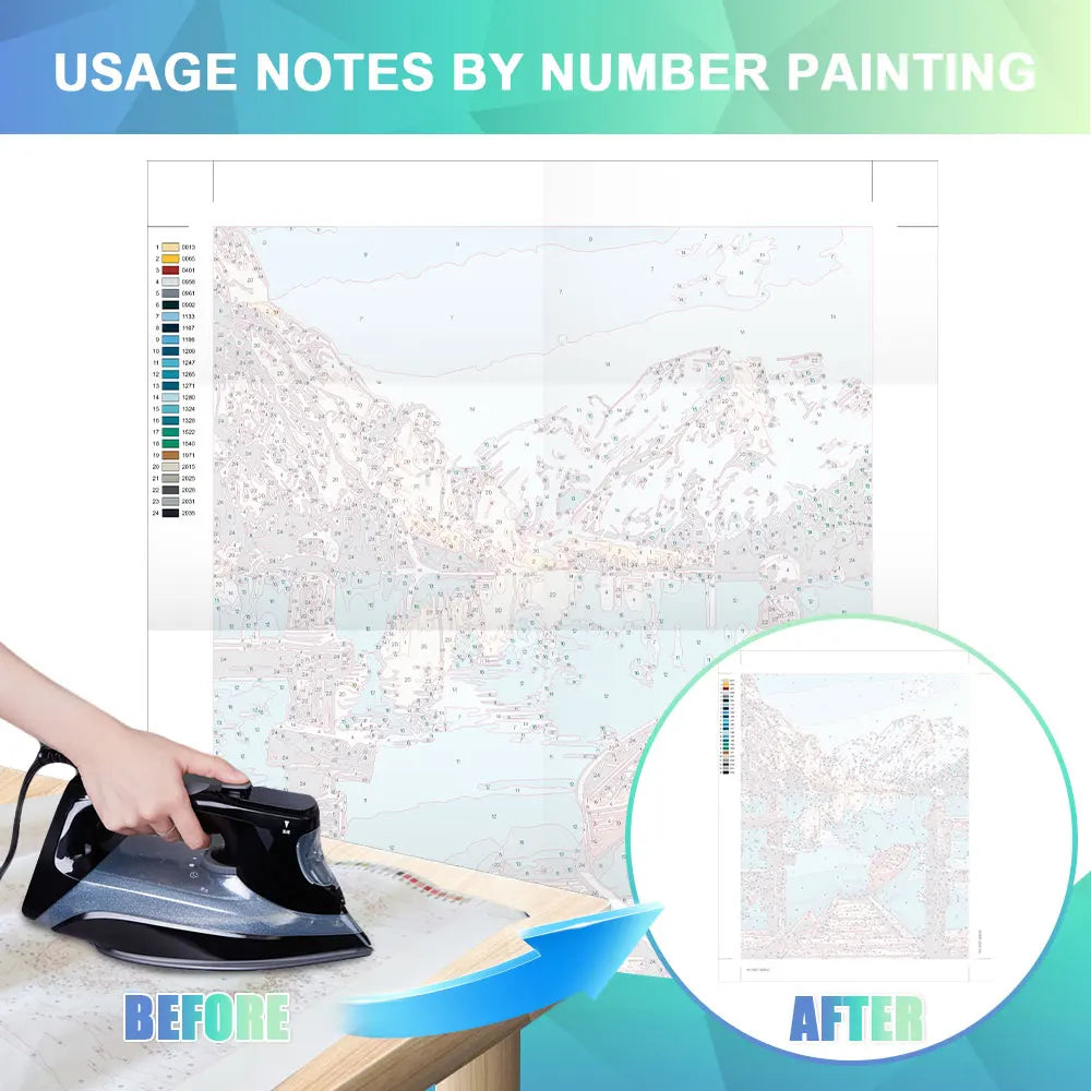 Sweet Cavalier Paint by Numbers Kit