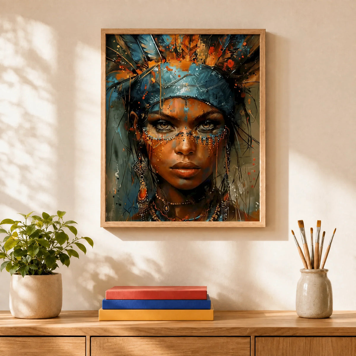 Boho Queen Paint by Numbers Kit — 2