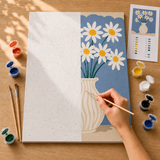 Flower Market Quartet Paint by Numbers Kit
