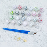 Golden Veil Paint by Numbers Kit