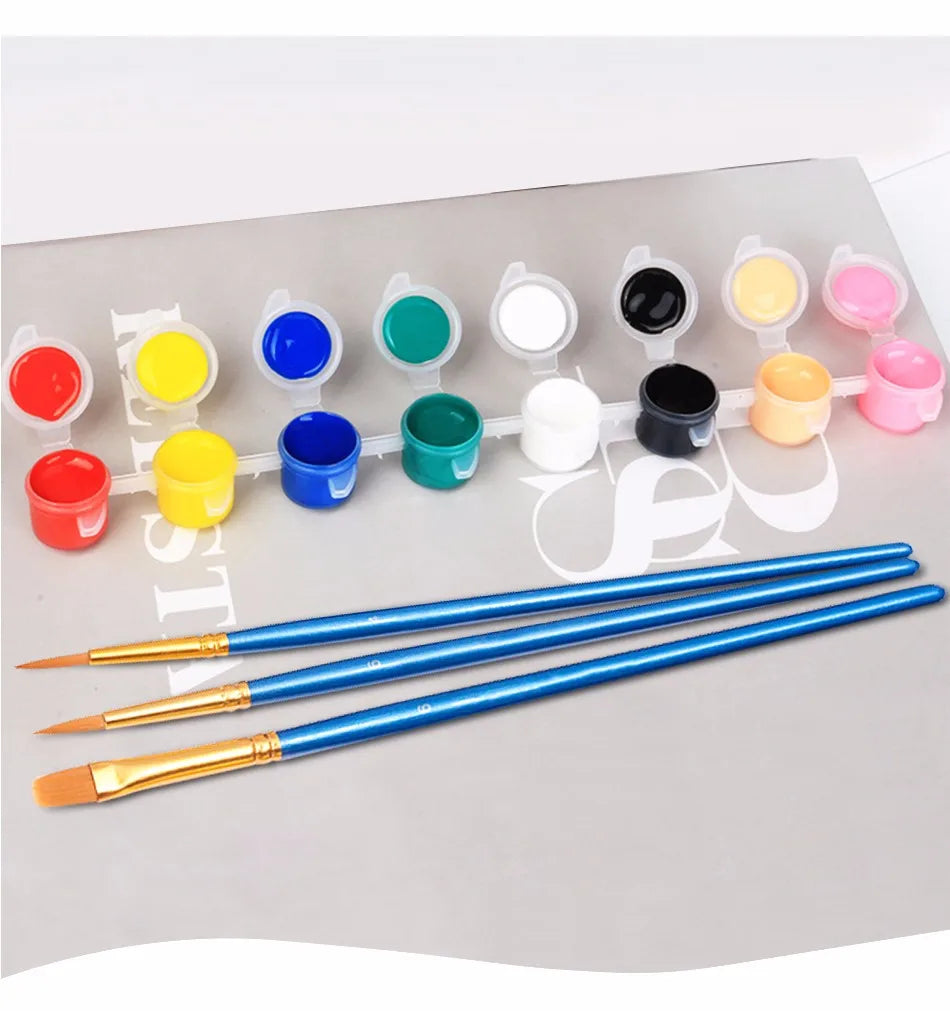 Winged Street Art Paint by Numbers Kit