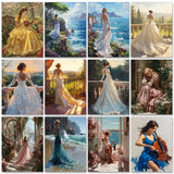 Ocean Gown Paint by Numbers Kit
