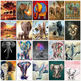 Festival Elephant Paint by Numbers Kit