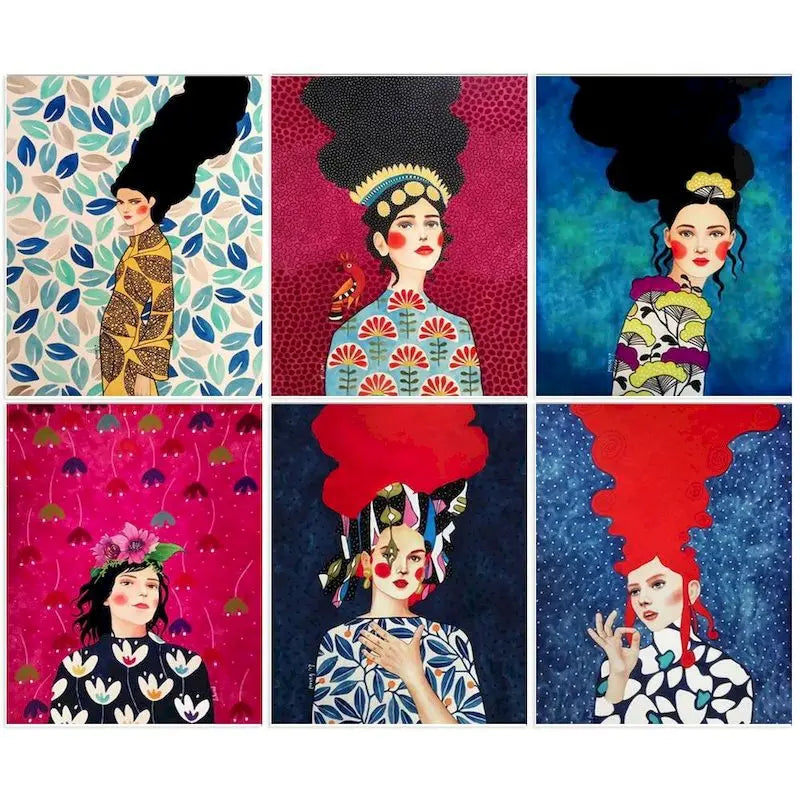 Folk Muse Paint by Numbers Kit