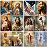 Blessed Mother Paint by Numbers Kit
