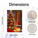 Christmas Horse Paint by Numbers Kit