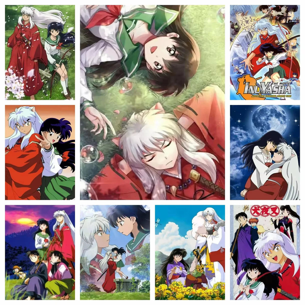 Anime Movie Poster Paint by Numbers Kit