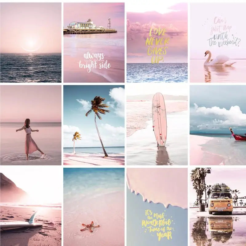 Retro Beach Van Paint by Numbers Kit