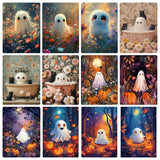 Autumn Ghost Paint by Numbers Kit