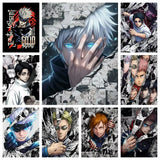 Manga Sorcerer Paint by Numbers Kit