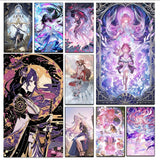 Shogun Purple Gold Paint by Numbers Kit
