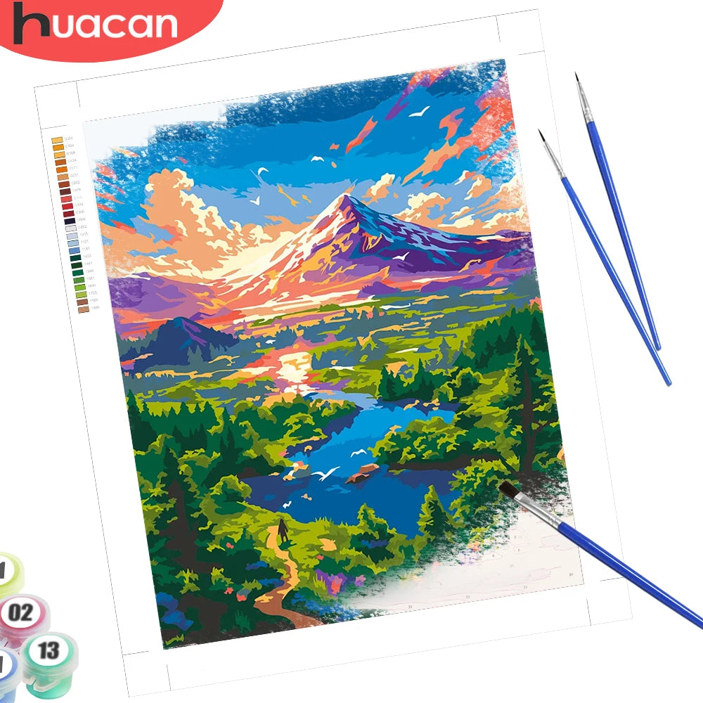 Fuji Valley Paint by Numbers Kit