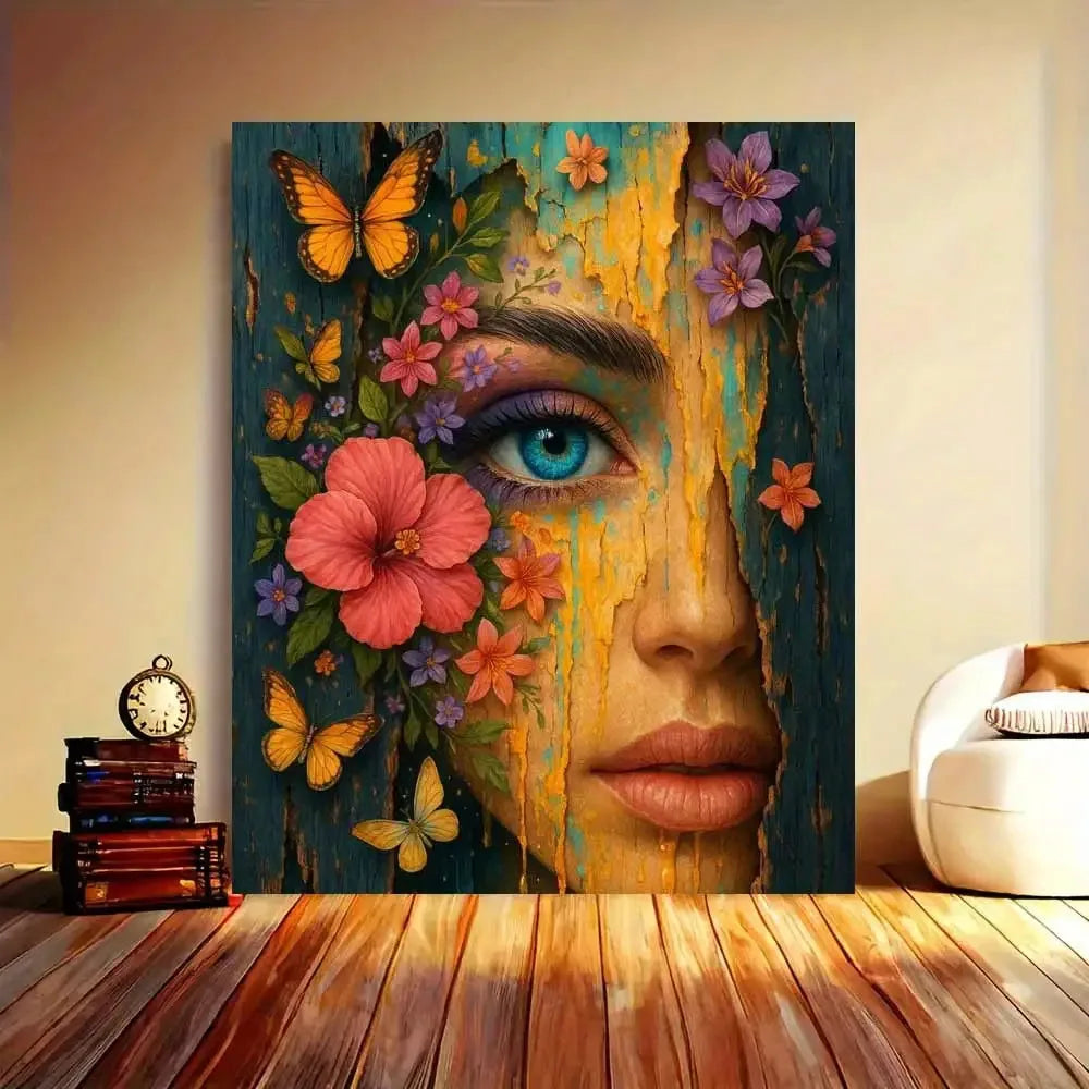 Painted Gaze Paint by Numbers Kit
