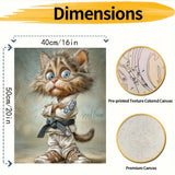 Karate Kitten Paint by Numbers Kit
