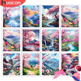 Sakura Pagoda Paint by Numbers Kit