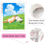Peekaboo Kittens Paint by Numbers Kit