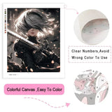 Android Portrait Paint by Numbers Kit