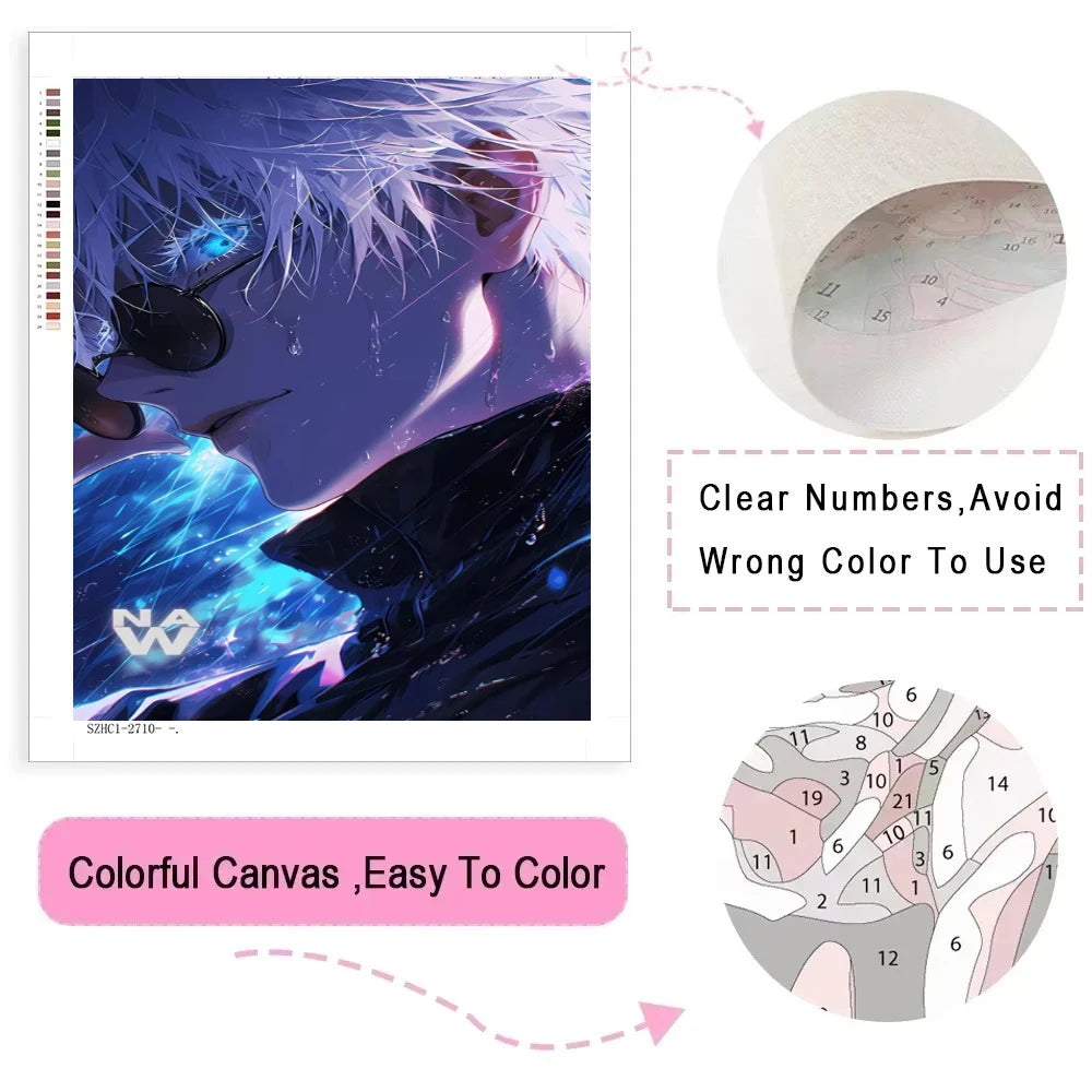Cursed Eye Paint by Numbers Kit