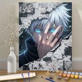 Manga Sorcerer Paint by Numbers Kit