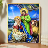 The Nativity Paint by Numbers Kit