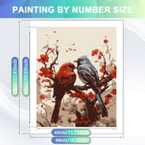 Blossom Peacock Paint by Numbers Kit