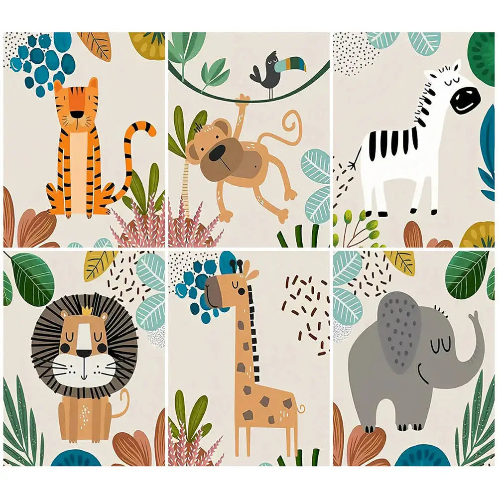 Little Lion Paint by Numbers Kit