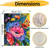 Tulip Fields Windmill Paint by Numbers Kit