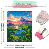 Fuji Valley Paint by Numbers Kit