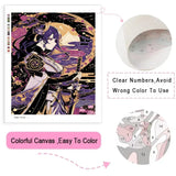 Shogun Purple Gold Paint by Numbers Kit