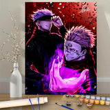 Sorcerer Lightning Paint by Numbers Kit