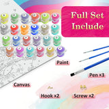 Pomegranate Sunset Paint by Numbers Kit
