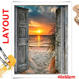 Lantern Night Lovers Paint by Numbers Kit